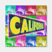 "Coloring California 2" Magnet (Voorkant)