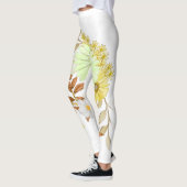 Coloring Flowers Art Design | Floral Coloring Leggings (Links)
