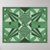 Colorized Art Deco Poster (Voorkant)