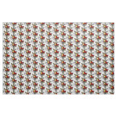 Colorized Fire Service Logo Fabric Stof (Yard (91,4 cm))