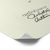 Colorized Trumpet Patent Illustration Poster (Hoek)