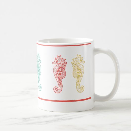 Colorleuze Seahorse Mok (Rechts)