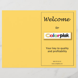 Colorplak-prijslijst Flyer