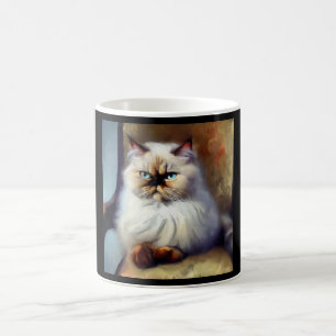 Colorpoint Persian Cat Koffiemok