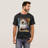 Colorpoint Persian Cat T-shirt (Voorkant volledig)