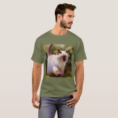 Colorpoint Shorthair Cat T-shirt (Voorkant volledig)