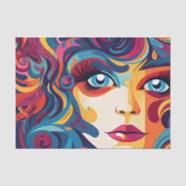ColorPop Dames ArtFace 19 Tissuepapier