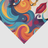 ColorPop Dames ArtFace 20 Tissuepapier (Detail)