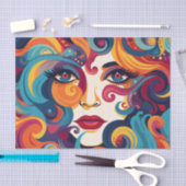 ColorPop Dames ArtFace 20 Tissuepapier (Craft)