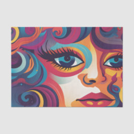 ColorPop Dames ArtFace 7 Tissuepapier