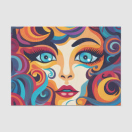 ColorPop Dames ArtFace Tissuepapier