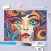 ColorPop Dames ArtFace Tissuepapier (Craft)