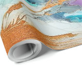 Colors and Gold Cadeaupapier (Rol Hoek)