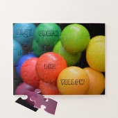 Colors and l Balls Jigzaag Puzzle Legpuzzel