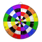 Colors Black and White Dartbord (Voorkant)