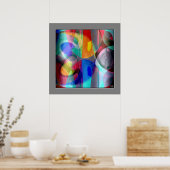 COLORS COLLIDE #05B/502 POSTER (Keuken)