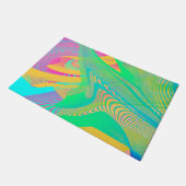 COLORS FLUO - Fractal Art - Deurmat (Schuin)