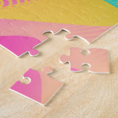 COLORS FLUO - Fractal Art - Legpuzzel (Zijkant)