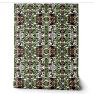 Colors Honeycomb Mosaic Pattern Behang