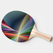 Colors in lines tafeltennisbatje (Zijkant)