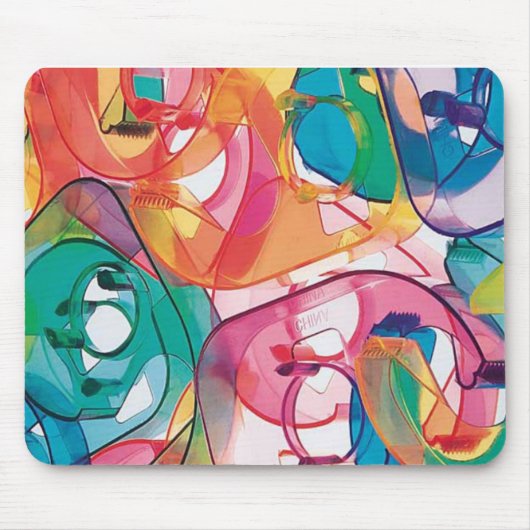Colors Mousepad Muismat (Voorkant)