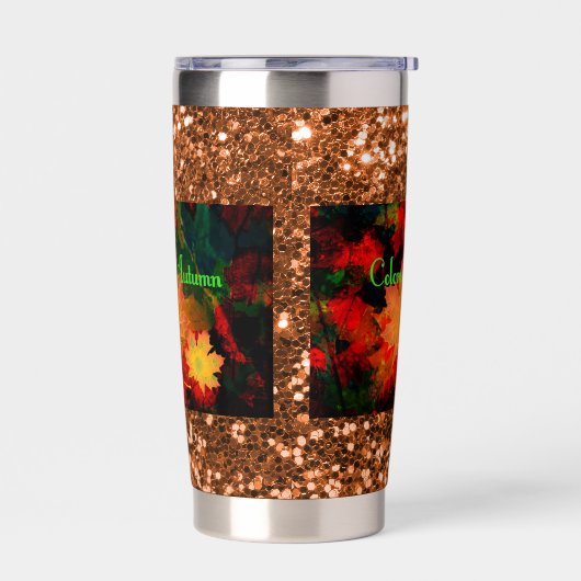 Colors of Autumn Geïsoleerde Drinkbeker (Links)