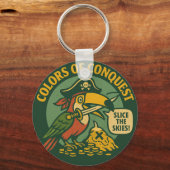 Colors Of Conquest Pirate Toucan Sleutelhanger (Voorkant)