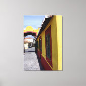 Colors of Funchal Portugal Wrapped Canvas (Voorkant)