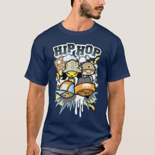 Colors of hiphop t-shirt