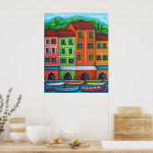 Colors of Liguira Print van Lisa Lorenz (Keuken)