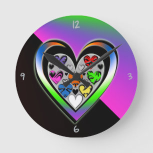 Colors of Love Ronde Klok