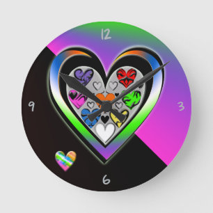 Colors of Love Ronde Klok