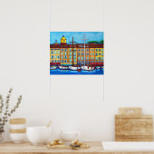 Colors of Saint-Tropez Poster van Lisa Lorenz (Keuken)