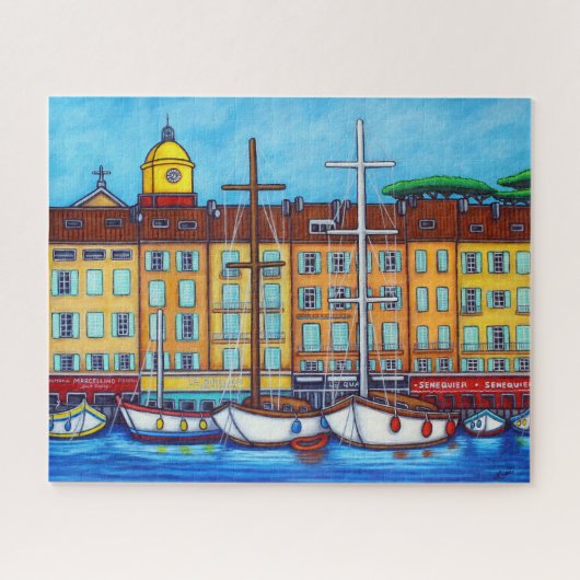 Colors of Saint-Tropez van Lisa Lorenz Legpuzzel (Horizontaal)
