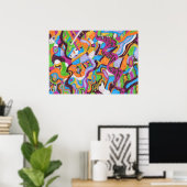 "Colorscape" 28x20 Poster (Thuiskantoor)