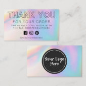 Colorshift Creatieve media invoegen Visitekaartje (Voorkant / Achterkant)