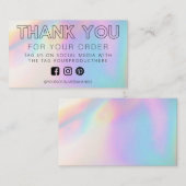 Colorshift Creatieve media invoegen Visitekaartje (Voorkant / Achterkant)