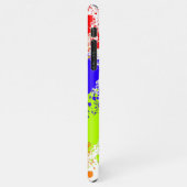 Colorsplash breakdancer iPhone hoesje (Linkerkant)