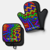 Colorstix Ovenwant & Pannenlap Set (Voorkant / Achterkant)