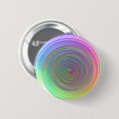 Colorswirls-1 Ronde Button 5,7 Cm (Voorkant /achterkant)