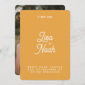 Colorus Orange-dankkaart Kaart (Voorkant / Achterkant)