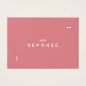 Colorus-responskaart - Rose Visitekaartje (Voorkant)