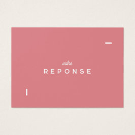 Colorus-responskaart - Rose Visitekaartje