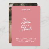 Colorus Rose-visitekaartje Kaart (Voorkant / Achterkant)