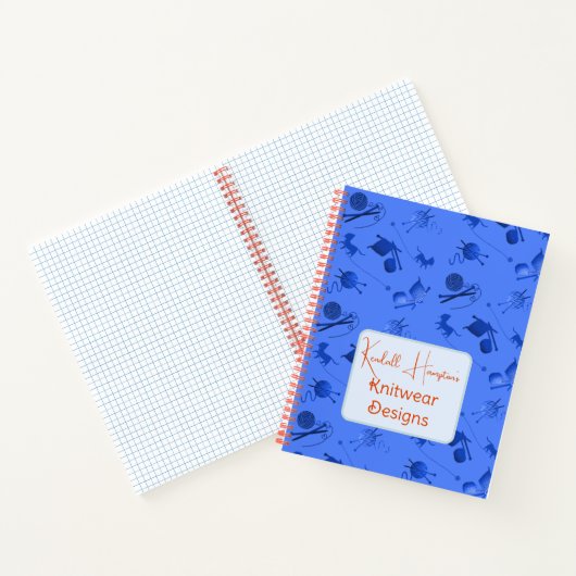Colorwork Knitting Graph Paper Designer Notitieboek (Binnen)