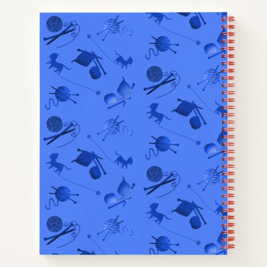 Colorwork Knitting Graph Paper Designer Notitieboek (Achterkant)