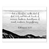 Colosians 3:12 rubberstempel (Afrduk)