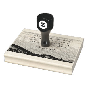 Colosians 3:12 rubberstempel