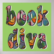 Colossaal BOEK DIVA-poster!