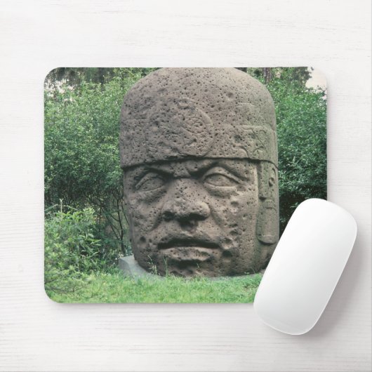 Colossaal hoofd muismat (Met muis)